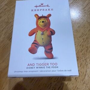 Disney Tigger Keepsake Ornament - Orange and Black